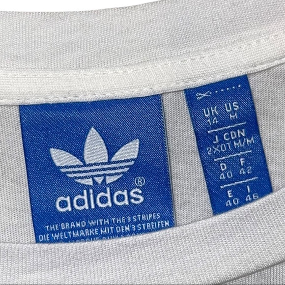 Adidas Originals Paris Print Multicolor Tshirt Dress Size M - Picture 6 of 9